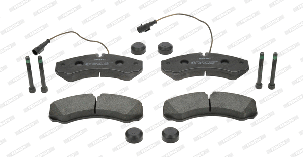 Kit de plaquettes de frein, frein à disque FERODO FVR4156