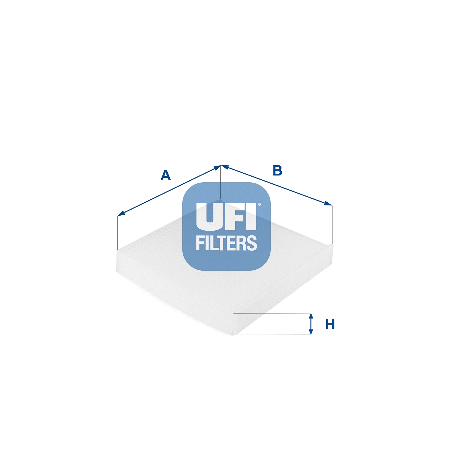 Filtre, air de l'habitacle UFI 53.210.00