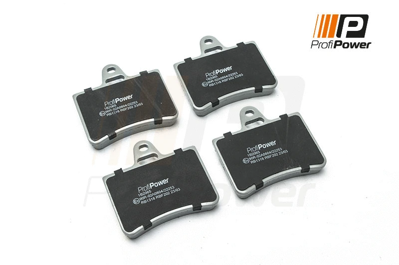 Kit de plaquettes de frein, frein à disque ProfiPower 1B2065