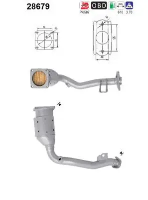 Catalyseur AS 28679
