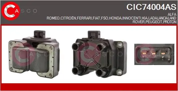 Bobine d'allumage CASCO CIC74004AS