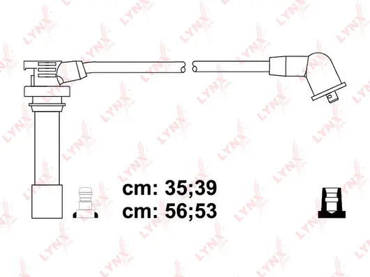 Kit de câbles d'allumage LYNXAUTO SPC5117