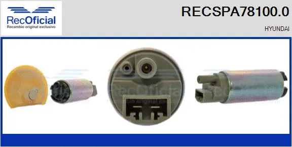 Pompe à carburant RECOFICIAL RECSPA78100.0