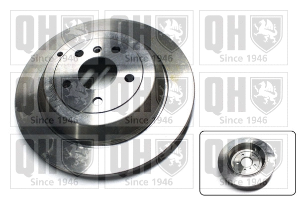 Disque de frein QUINTON HAZELL BDC5586