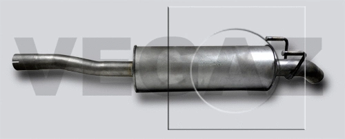 Silencieux central VEGAZ GmbH MS-445