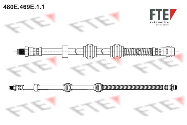Flexible de frein FTE 9240686