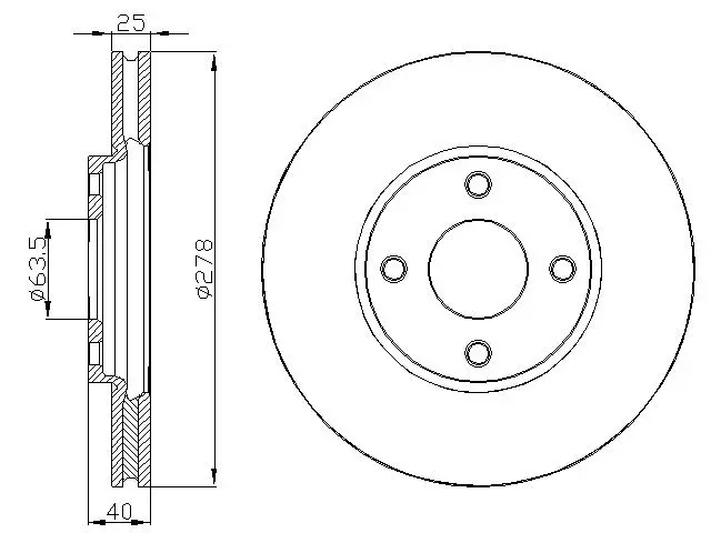 Disque de frein DEEVO BD37280