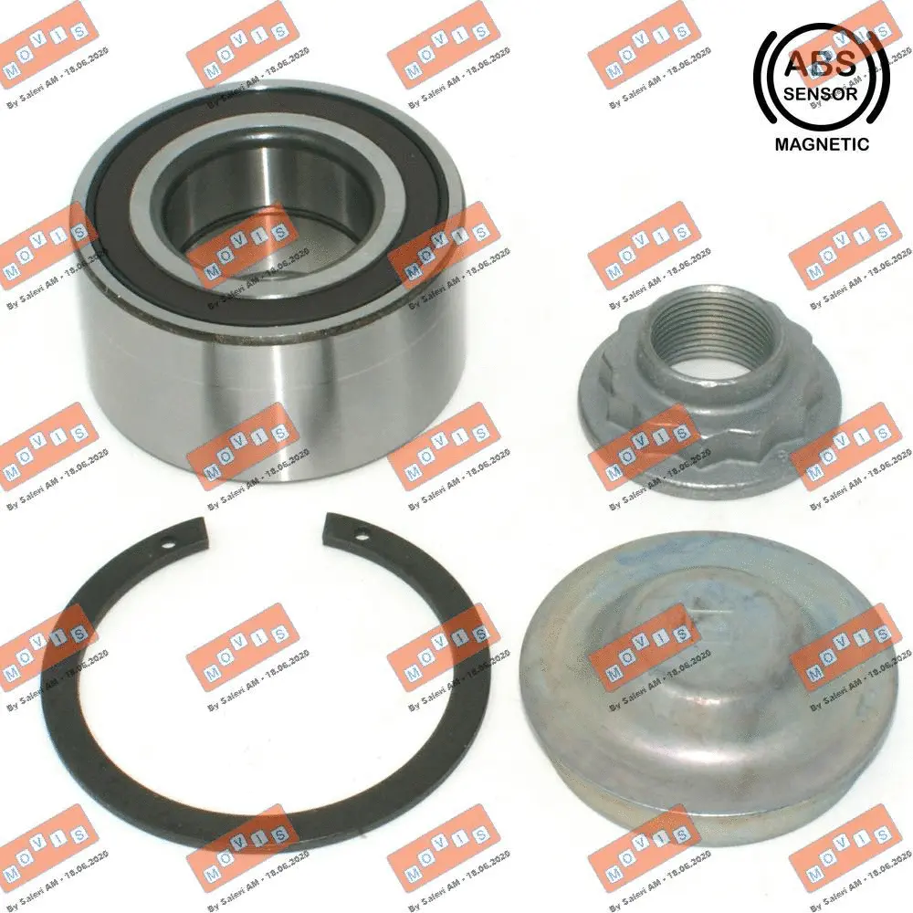 Kit de roulements de roue MOVIS ASB2868