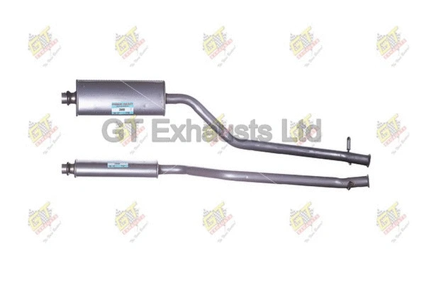 Silencieux central GT Exhausts GCN468