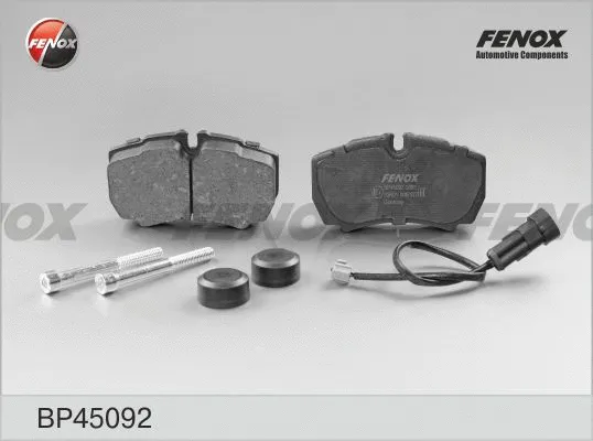 Kit de plaquettes de frein, frein à disque FENOX BP45092
