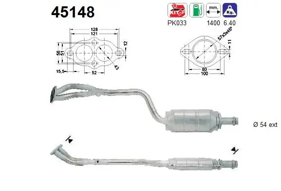 Catalyseur AS 45148