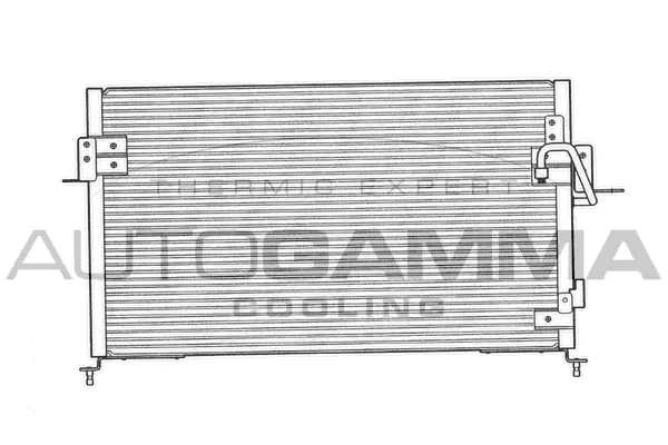 Condenseur, climatisation AUTOGAMMA 103288