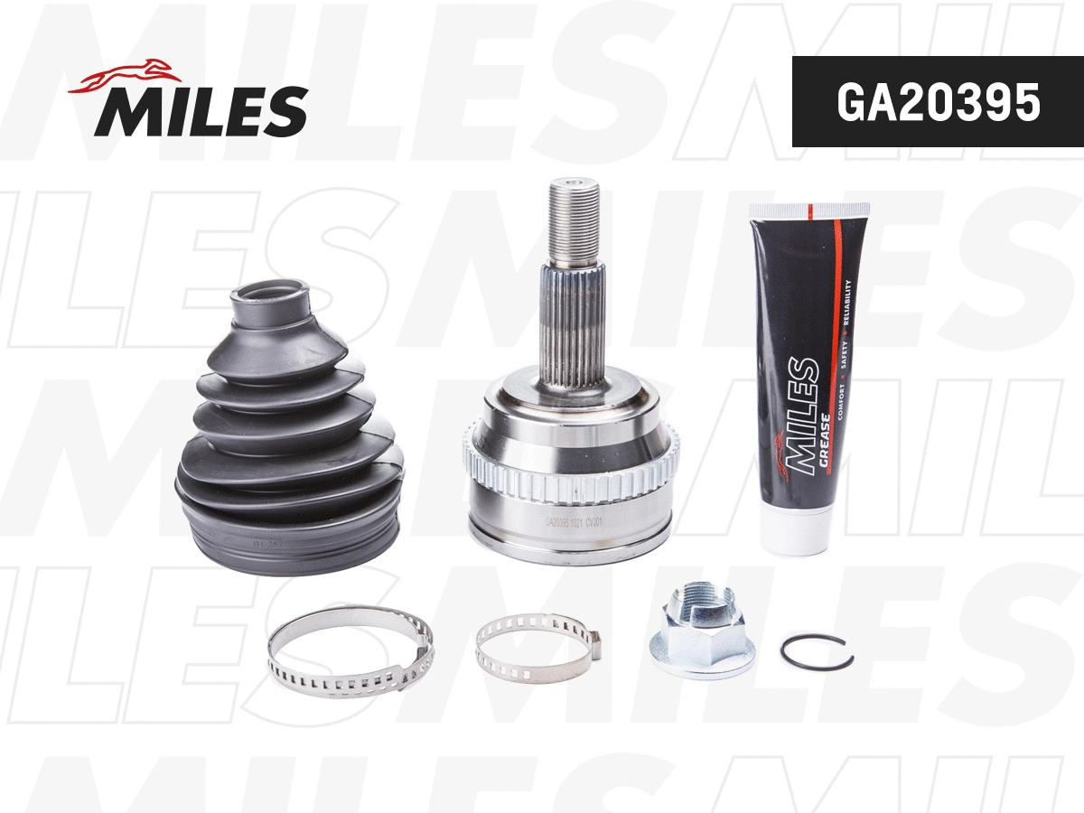 Jeu de joints, arbre de transmission MILES GA20395