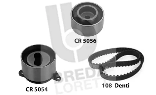 Kit de courroie crantée BREDA LORETT KCD0696