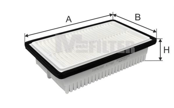 Filtre à air MFILTER K 7167