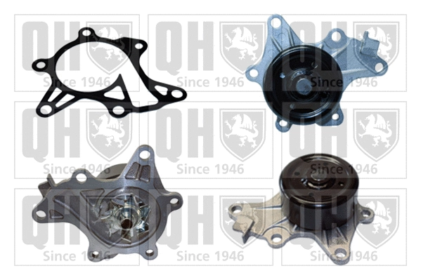 Pompe à eau, refroidissement du moteur QUINTON HAZELL QCP3755
