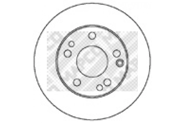 Disque de frein MAPCO 15780