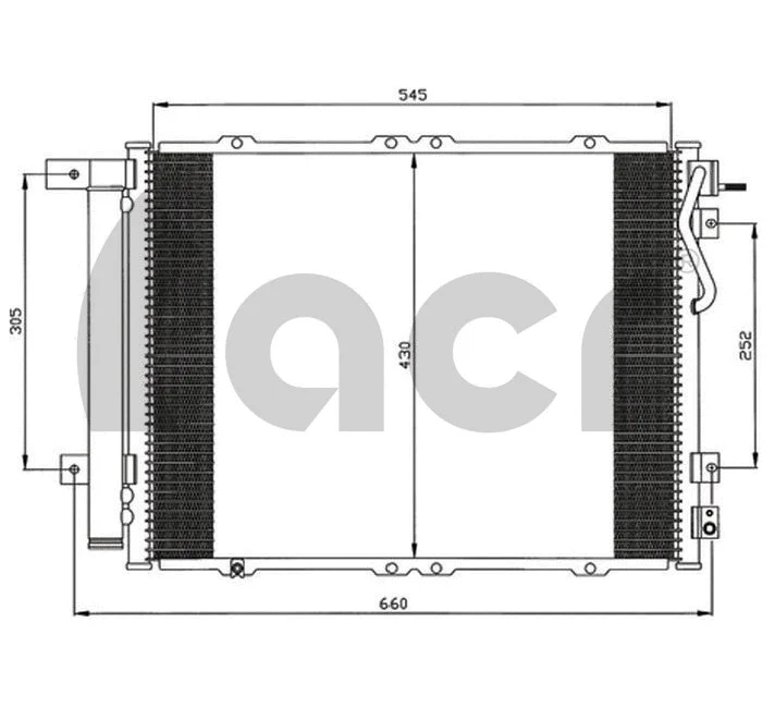 Condenseur, climatisation ACR 300579