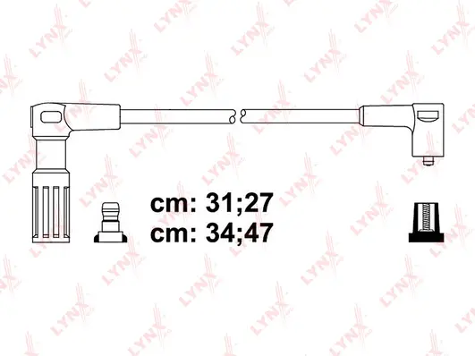 Kit de câbles d'allumage LYNXAUTO SPC2848