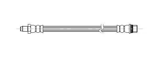 Flexible de frein Technika 23683