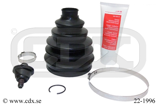 Jeu de joints-soufflets, arbre de commande CDX 22-1996