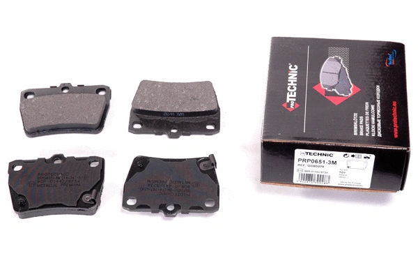 Kit de plaquettes de frein, frein à disque PROTECHNIC PRP0651-3M