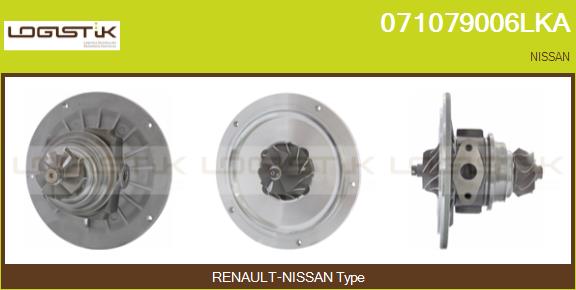 Groupe carter, turbocompresseur LGK 071079006LKA