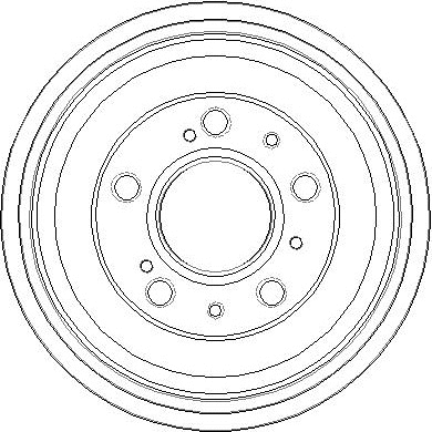 Tambour de frein National NDR214