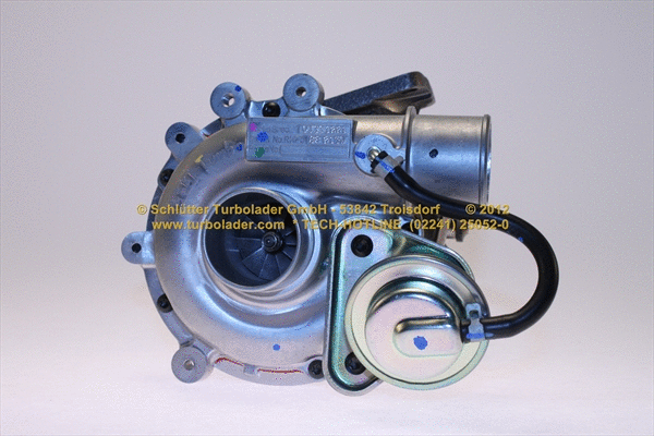 Turbocompresseur, suralimentation SCHLÜTTER TURBOLADER 172-03950