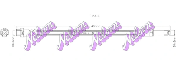 Flexible de frein KAWE H5406
