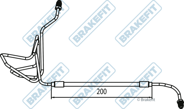 Flexible de frein APEC BHO4328