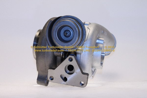 Turbocompresseur, suralimentation SCHLÜTTER TURBOLADER 166-01214MAX