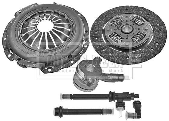 Kit d'embrayage BORG & BECK HKT1354