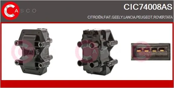 Bobine d'allumage CASCO CIC74008AS