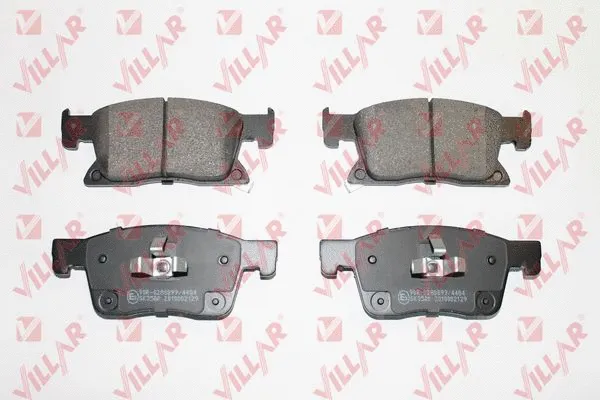 Kit de plaquettes de frein, frein à disque VILLAR 626.2129