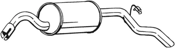 Silencieux arrière BOSAL 154-051