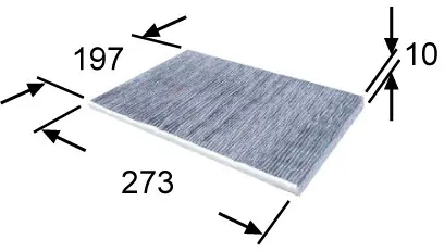 Filtre, air de l'habitacle JS ASAKASHI AC1505