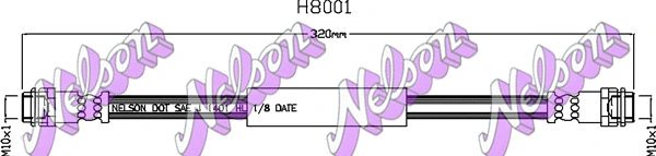 Flexible de frein KAWE H8001