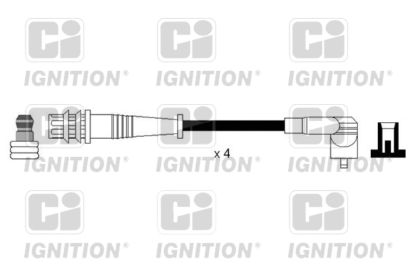 Kit de câbles d'allumage QUINTON HAZELL XC1128