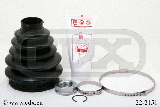 Jeu de joints-soufflets, arbre de commande CDX 22-2151