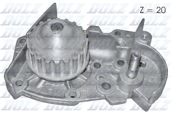 Pompe à eau, refroidissement du moteur DOLZ R124