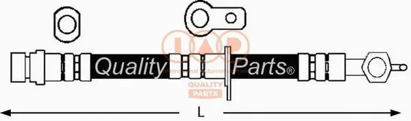 Flexible de frein IAP QUALITY PARTS 708-17088