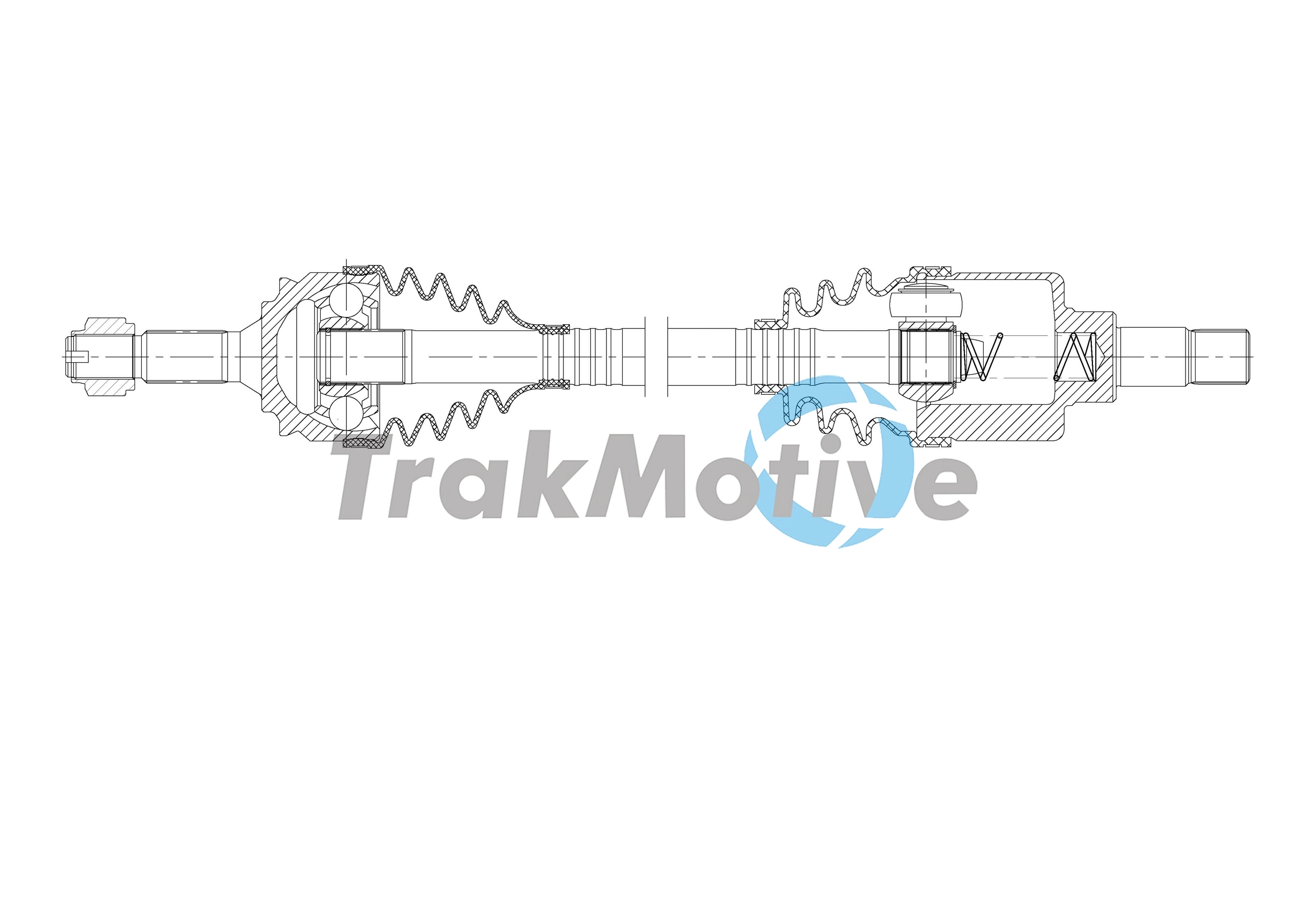 Arbre de transmission TrakMotive 30-1924
