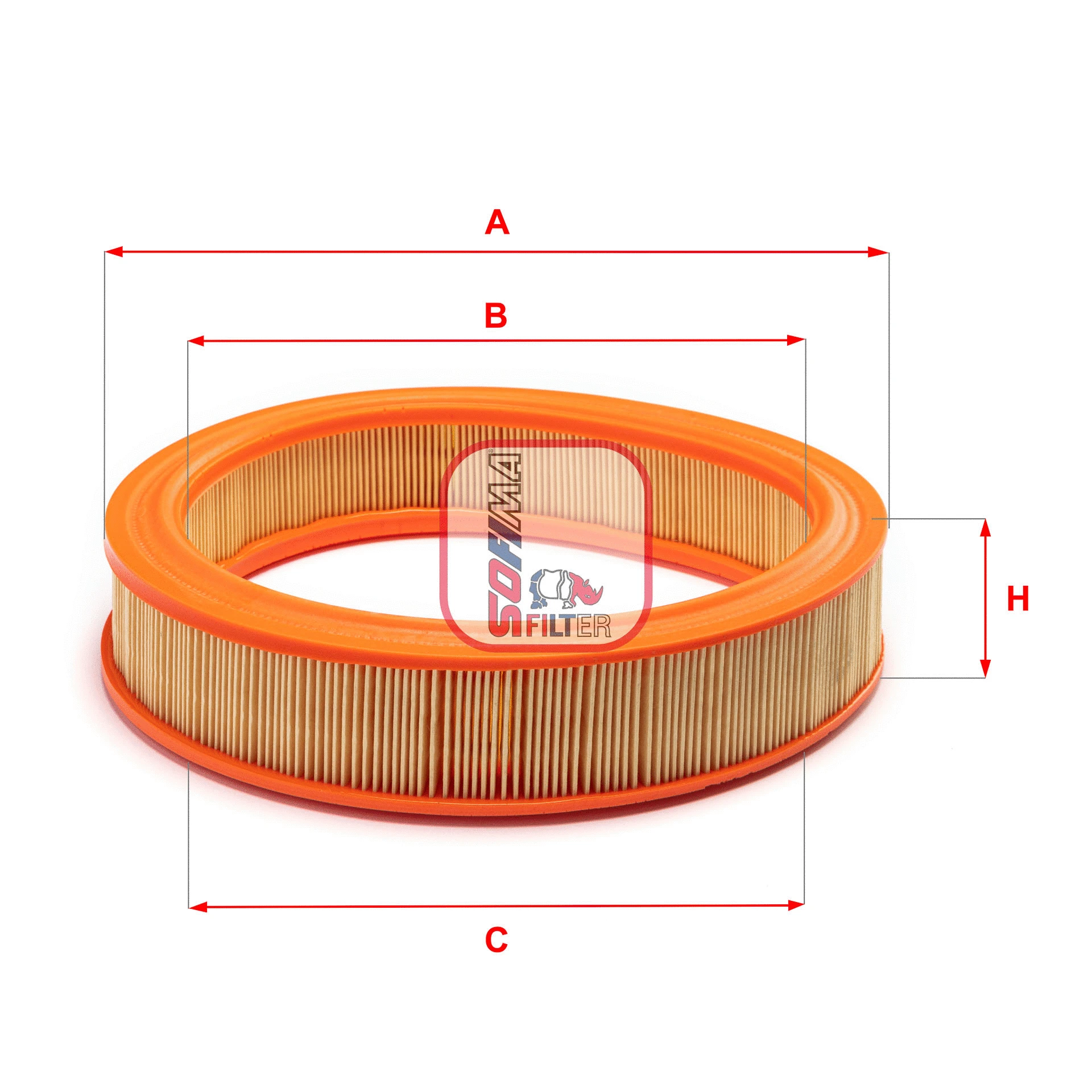 Filtre à air SOFIMA S 9360 A