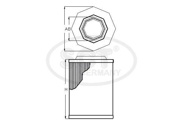 Filtre à air SCT - MANNOL SB 2908