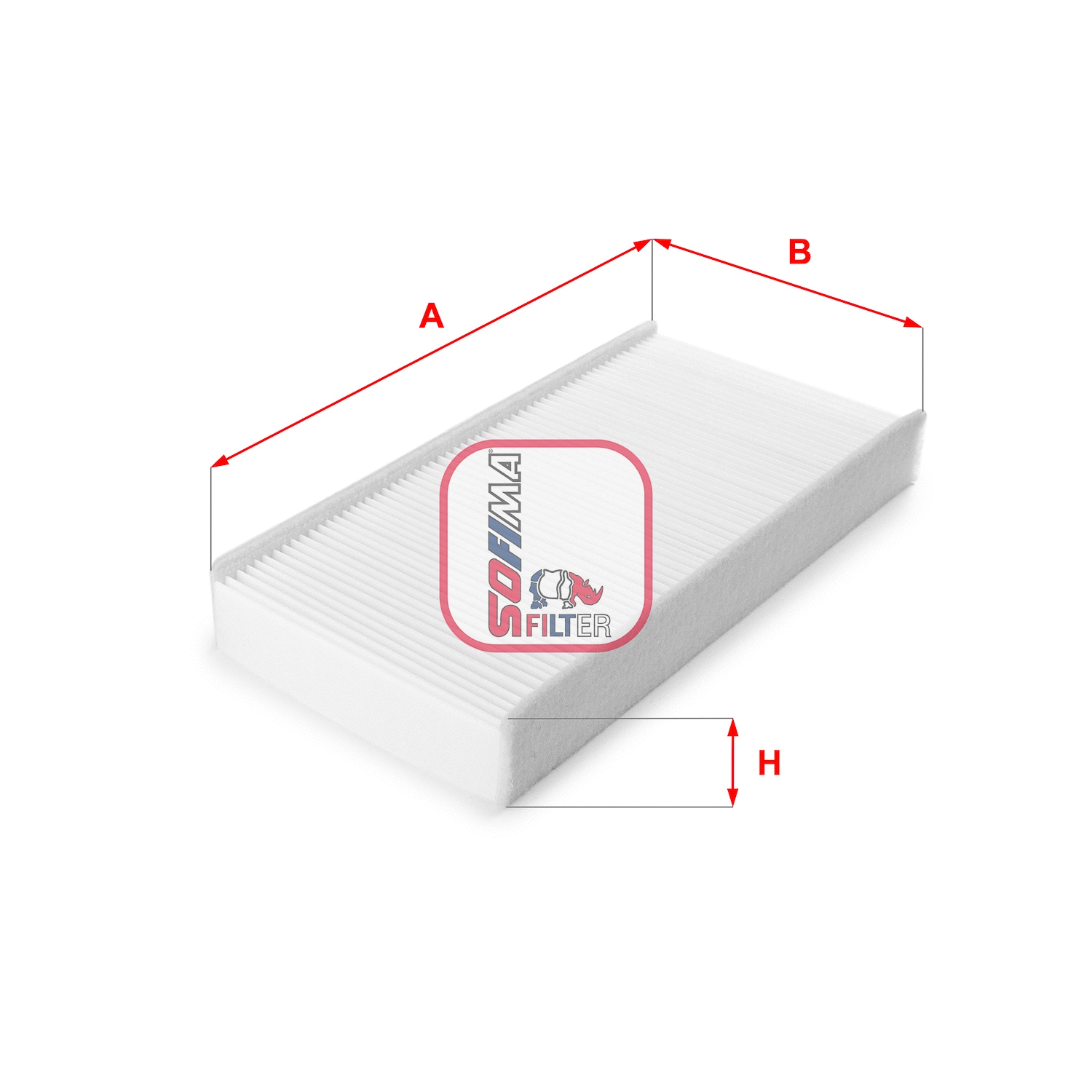 Filtre, air de l'habitacle SOFIMA S 3227 C