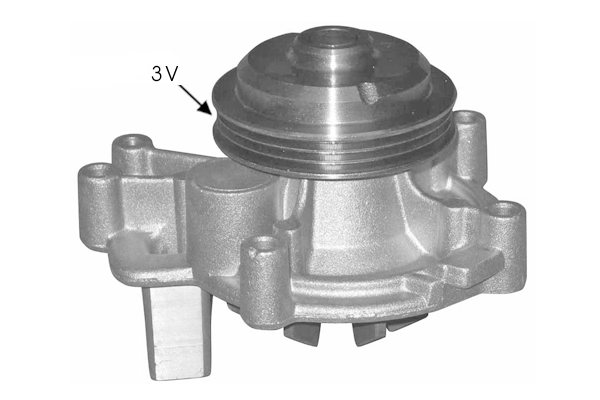 Pompe à eau, refroidissement du moteur TECDRIVE TPAE0119