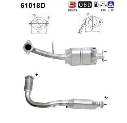 Catalyseur AS 61018D