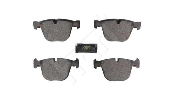 Kit de plaquettes de frein, frein à disque HART 261 982