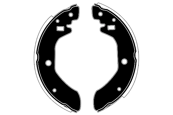 Jeu de mâchoires de frein RAICAM RA22330